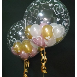 Gumball Balloon Centrepiece