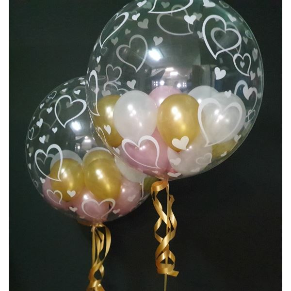 Gumball Balloon Centrepiece