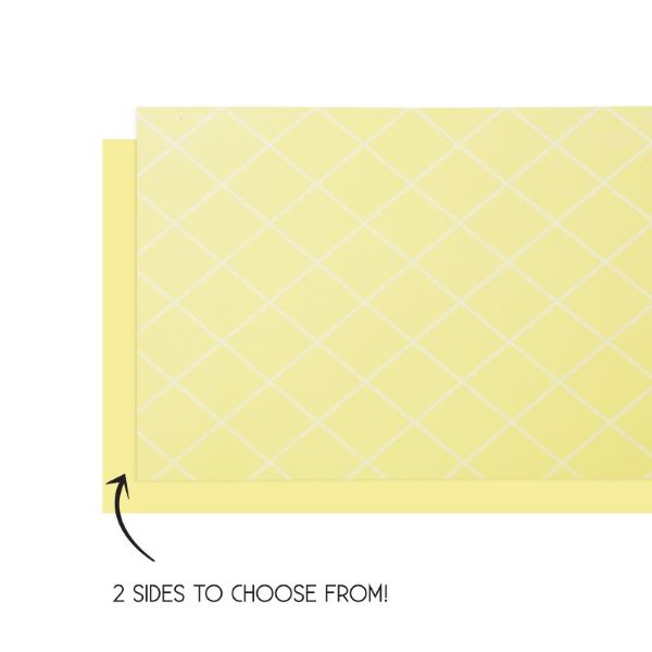 Paper Table Runner Pastel Yellow Nambour Party Hire